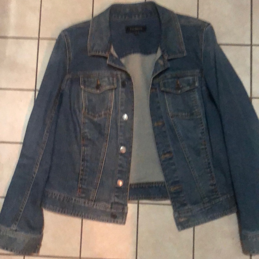 Talbots Jean Jacket